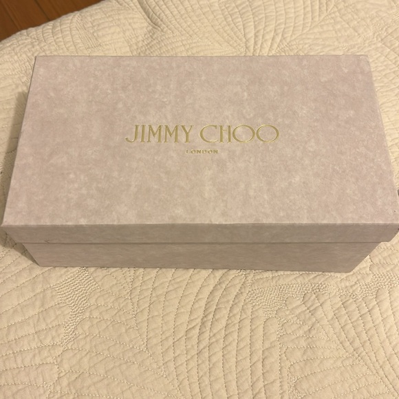 Jimmy Choo black JC flats size 38.5 - Picture 8 of 8